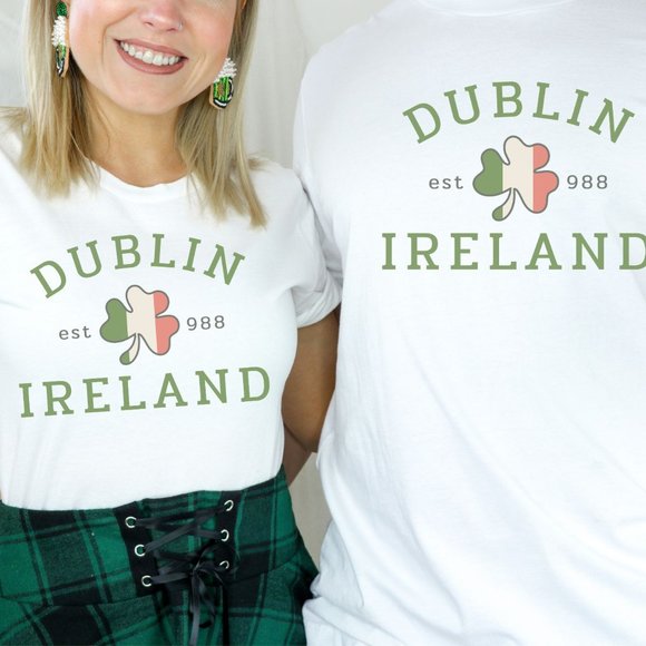 Dublin Ireland Shirt St Patrick’s Day Shirt - Picture 4 of 7